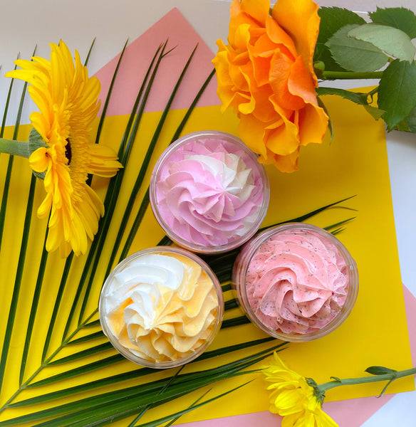 Coconut and Mango Soap Whip Tropical Summer Soap 50ml