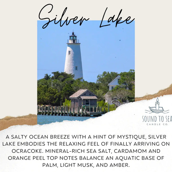 Silver Lake candle