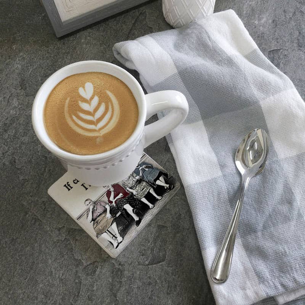 Drink Coaster If Caring is a Crime Drink 4"