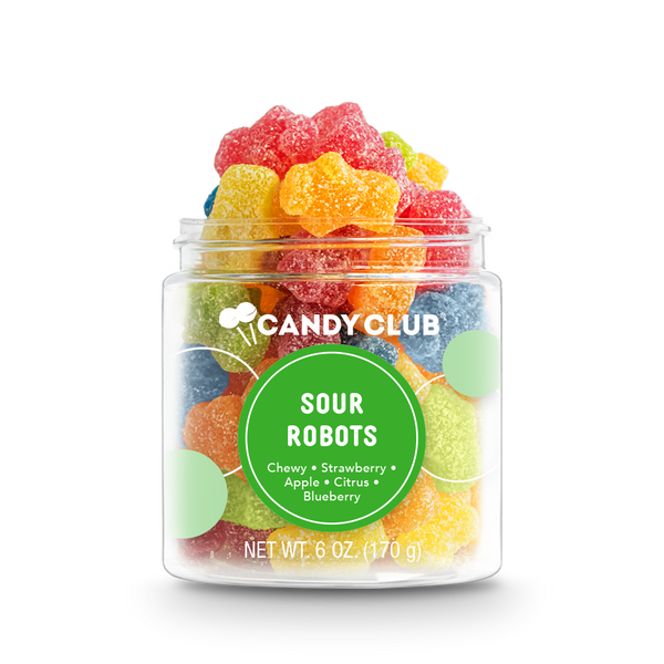Sour Robots Gummies 6oz