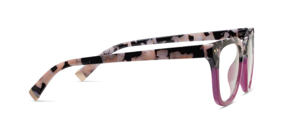 Faye Black Marble/Pink Readers