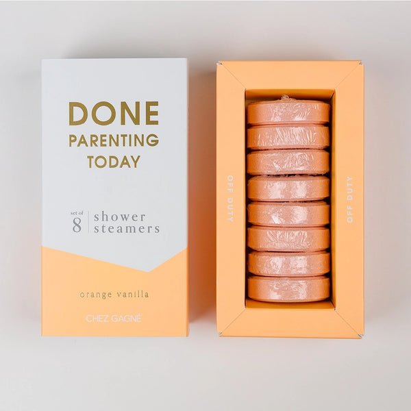 Done Parenting Today Shower Steamers Orange Vanilla