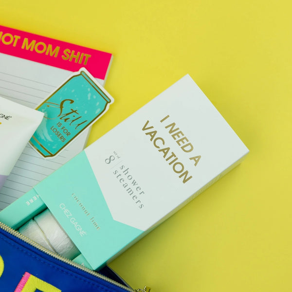 I Need A Vacation Shower Shower Steamers Coconut Lime