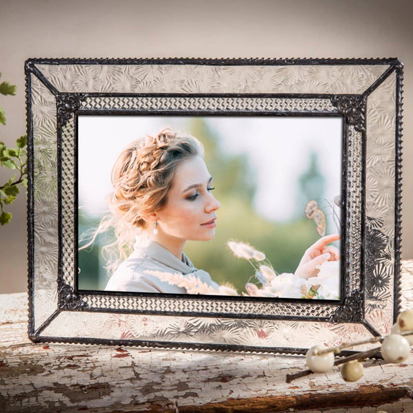 Vintage Wedding Picture Frame 5x7 Horizontal/Vertical