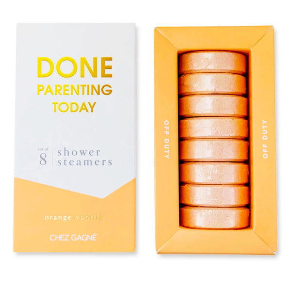 Done Parenting Today Shower Steamers Orange Vanilla