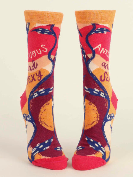 Crew Socks Women Anxious and Sexy