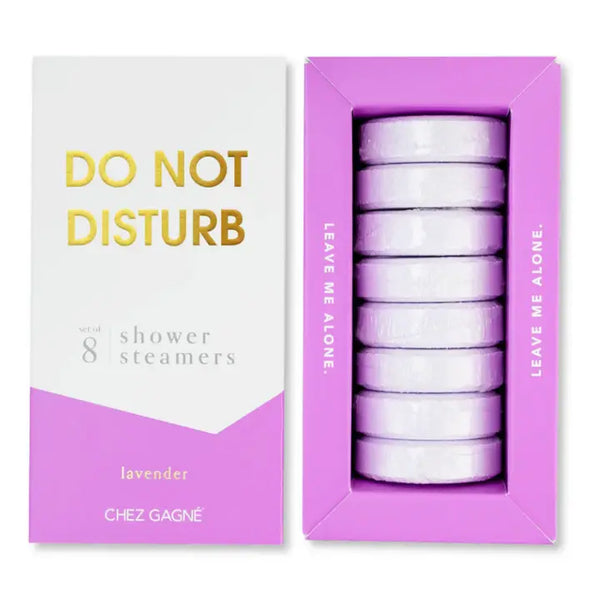 Do Not Disturb Shower Steamers Lavender