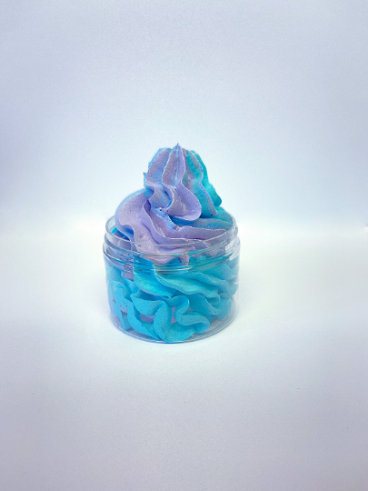Blue Raspberry Slushie Soap Whip Soap Fluff 43g
