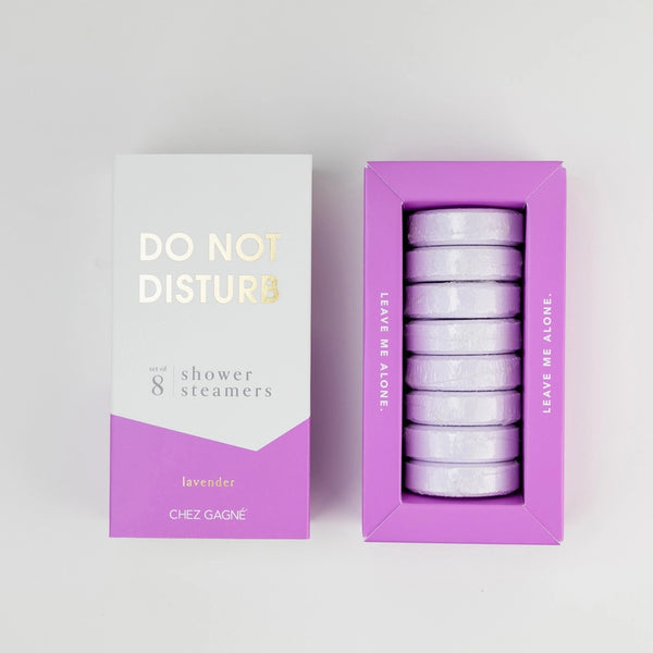 Do Not Disturb Shower Steamers Lavender