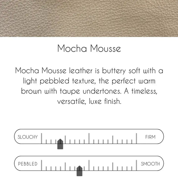 Cathy Wristlet Upcycled Louis Vuitton in Mocha Mousse Leather