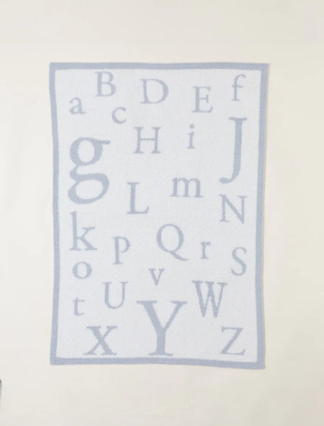 Cozy Chic ABC Blanket 30x40