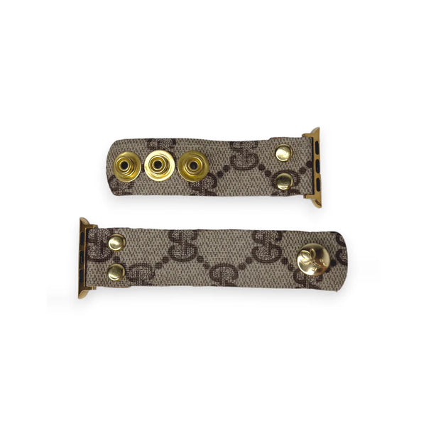 Apple Watch Band In Upcycled Gucci 42/44/45