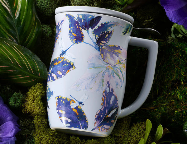 Fiore Steeping Cup with Infuser Demoiselle