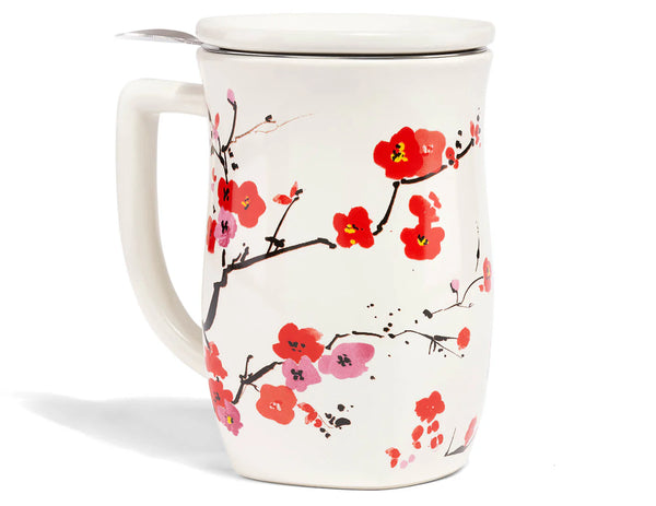 Fiore Steeping Cup with Infuser Sakura 14oz