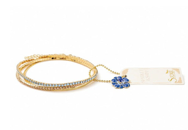 Sparkle & Shine Rhinestone Bracelet Trio