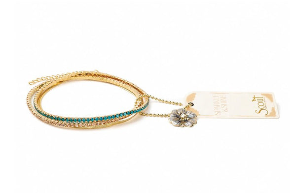 Sparkle & Shine Rhinestone Bracelet Trio
