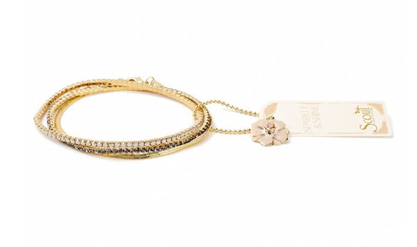 Sparkle & Shine Rhinestone Bracelet Trio