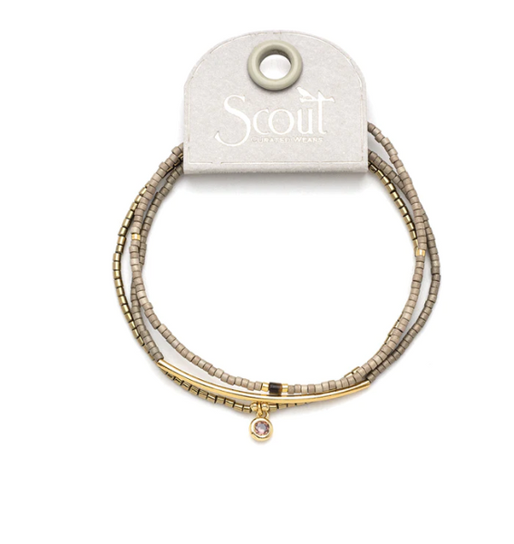 Tonal Chromacolor Miyuki Bracelet Trio