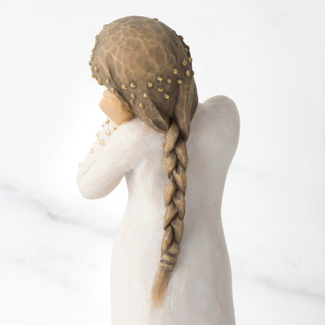 Willow Tree Figurine: Wishing, a Beautiful Wish For You Willow Tree Figurine: Wishing, a Beautiful Wish For You