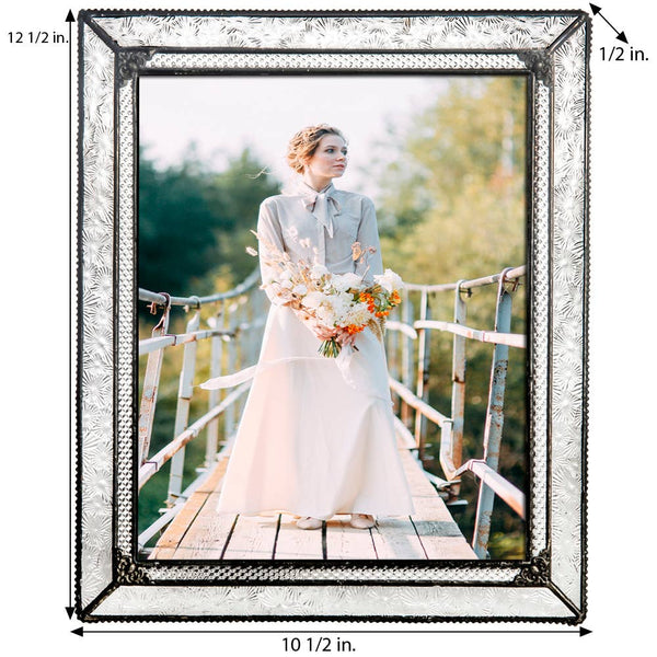 Vintage Wedding Picture Frame 8x10 Horizontal/Vertical