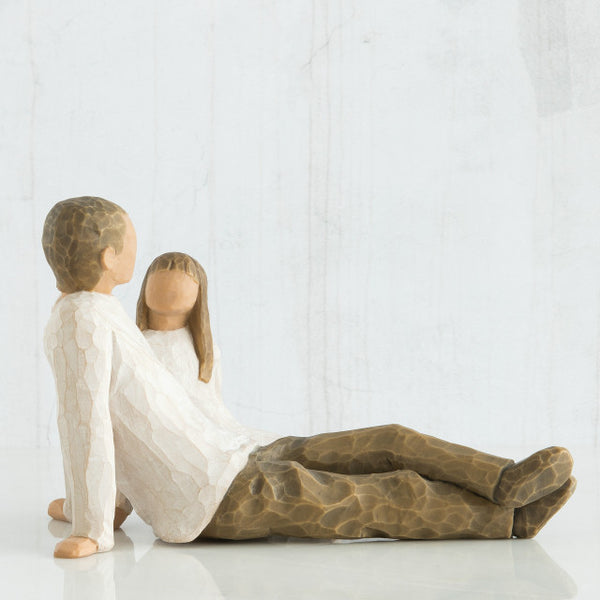 Father & Daughter Willow Tree Figurine