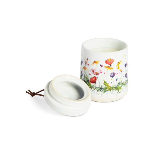 Wildflowers Candle with Lid