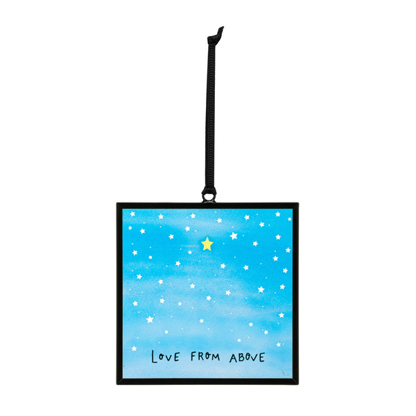 Starry Love From Above Suncatcher