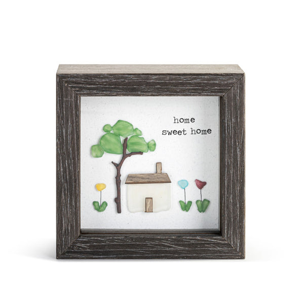 Home Sweet Home Shadow Box 4"