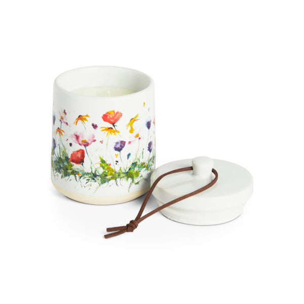 Wildflowers Candle with Lid