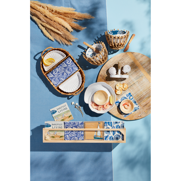 Sea Guest Napkin And Dish Set