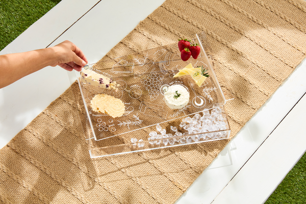 Acrylic Chiller Charcuterie Tray