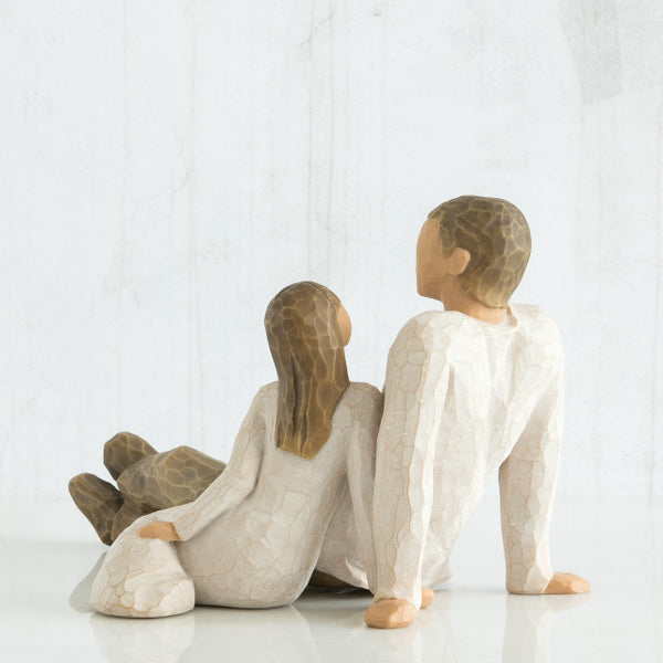Father & Daughter Willow Tree Figurine