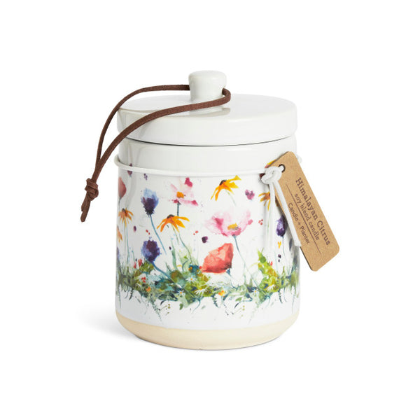 Wildflowers Candle with Lid