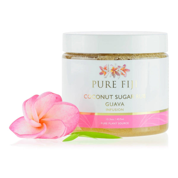 Coconut Sugar Scrub (15.5oz/455ml): Guava