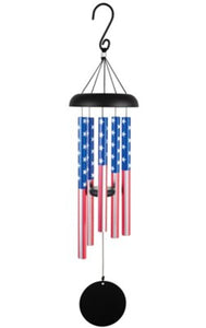American Flag 32" Wind Chime