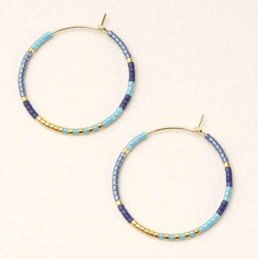 Chromacolor Miyuki Small Hoops