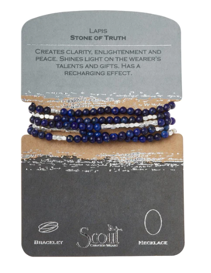 Stone Wrap Bracelet/Necklace