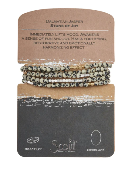 Stone Wrap Bracelet/Necklace