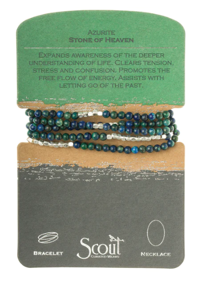 Stone Wrap Bracelet/Necklace