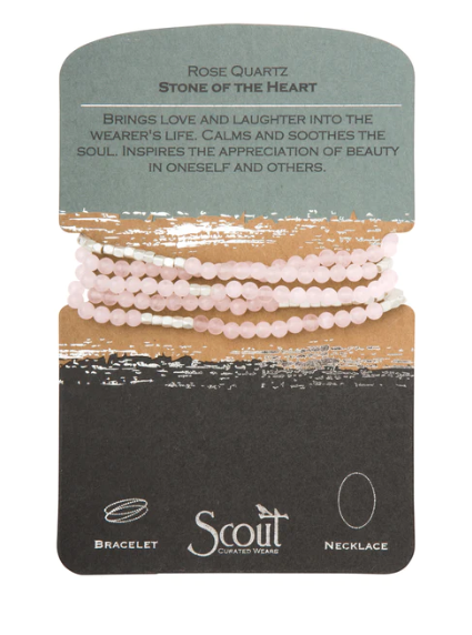 Stone Wrap Bracelet/Necklace