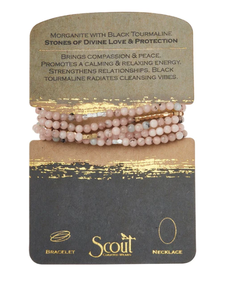 Stone Wrap Bracelet/Necklace