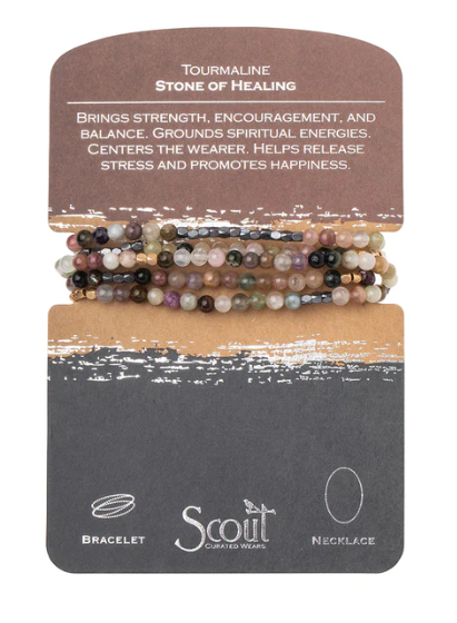 Stone Wrap Bracelet/Necklace