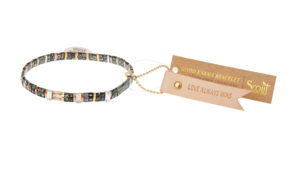 Good Karma Miyuki Charm Bracelet