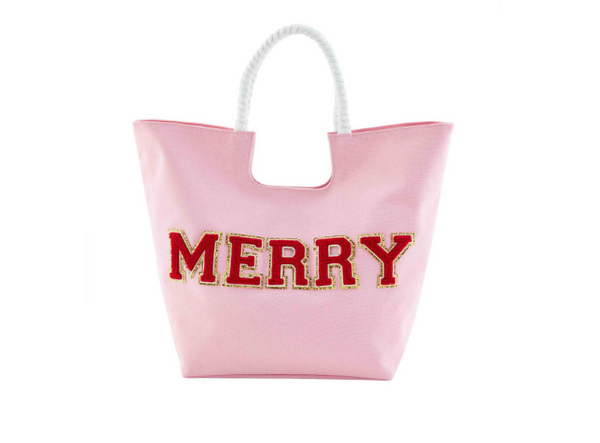 Holiday Canvas Patch Totes