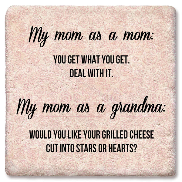 Drink Coaster My Mom as a Mom 4"