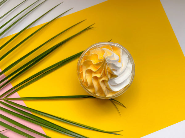 Coconut and Mango Soap Whip Tropical Summer Soap 50ml