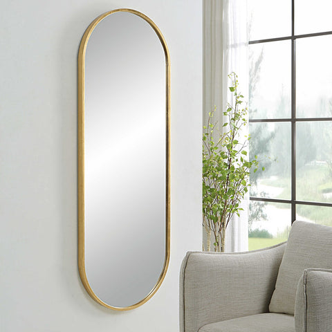 Varina Tall Mirror Gold 22x60