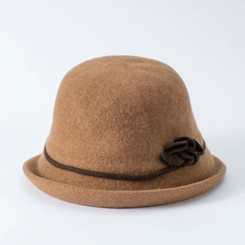 Australian Wool Cloche - Camel