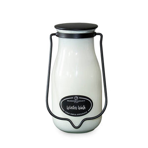 Milkbottle 14oz Candle: Winter Walk