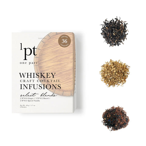 Whiskey Infusion Blends for Alcohol and Spirits